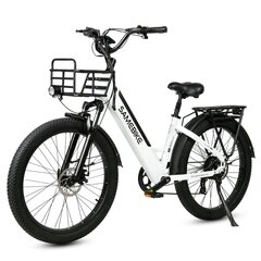 Elektrinis miesto dviratis Samebike RS-A01 Fat Tire , juodas цена и информация | Электровелосипеды | pigu.lt