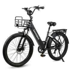 Elektrinis miesto dviratis Samebike RS-A01 Fat Tire , juodas kaina ir informacija | Elektriniai dviračiai | pigu.lt