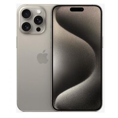 Apple iPhone 15 Pro Max Natural Titanium цена и информация | Мобильные телефоны | pigu.lt