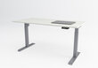 Reguliuojamas stalas Ergostock Unico line,140x80, juodas kaina ir informacija | Kompiuteriniai, rašomieji stalai | pigu.lt