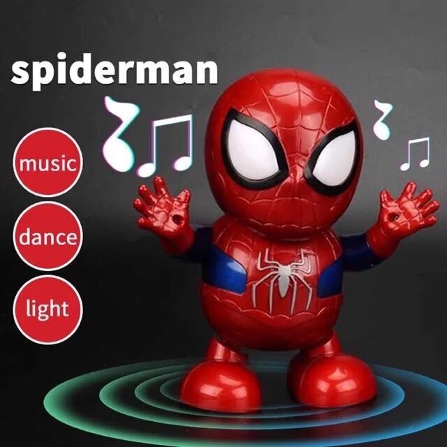 Šokantis robotas Žmogus-Voras Dash (Spiderman) цена и информация | Žaislai berniukams | pigu.lt