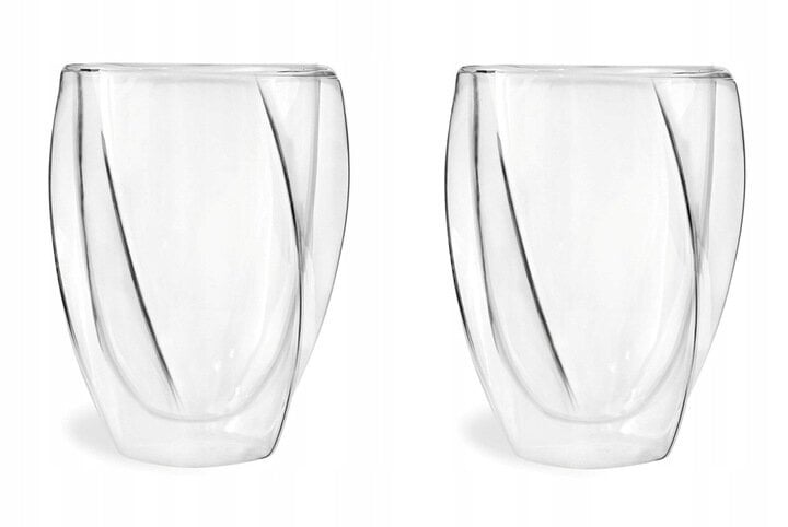 Vialli Design dvigubo stiklo stiklinės, 300 ml, 2 vnt kaina ir informacija | Taurės, puodeliai, ąsočiai | pigu.lt