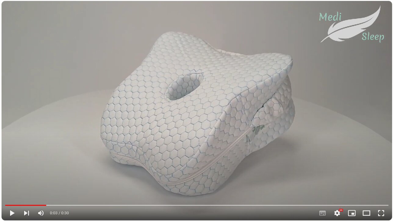Ortopedinė pagalvėlė, kojų pleištas tarp kelių kaina ir informacija | Pagalvės | pigu.lt
