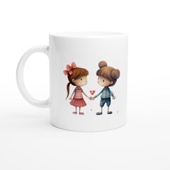 Puodelis Berniukas ir mergaitė kaina ir informacija | Originalūs puodeliai | pigu.lt