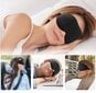 Akių kaukė, 3D miego juosta, profesionali kelionių 99 % užtemdymas kaina ir informacija | Naktiniai, pižamos moterims | pigu.lt
