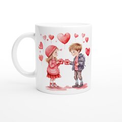 Puodelis Atvirukai Valentino dienai kaina ir informacija | Originalūs puodeliai | pigu.lt