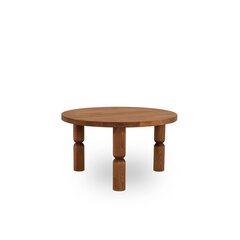 Кофейный столик Asir, 70х40х70 см, темно-коричневый цена и информация | Журнальные столы | pigu.lt