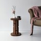 Šoninis stalas Asir, 27x42x27 cm, rudas kaina ir informacija | Kavos staliukai | pigu.lt