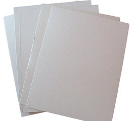 Storas kartonas Initasworks, pilkas, A4, 5 lapai kaina ir informacija | Sąsiuviniai ir popieriaus prekės | pigu.lt