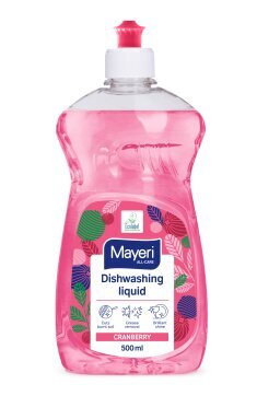 Mayer ALL-CARE indų ploviklis Cranberry, 5 l цена и информация | Indų plovimo priemonės | pigu.lt