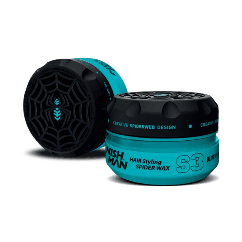 Plaukų formavimo vaškas Nishman Hair Styling Spider Wax S3 vyrams, 150 ml kaina ir informacija | Plaukų formavimo priemonės | pigu.lt