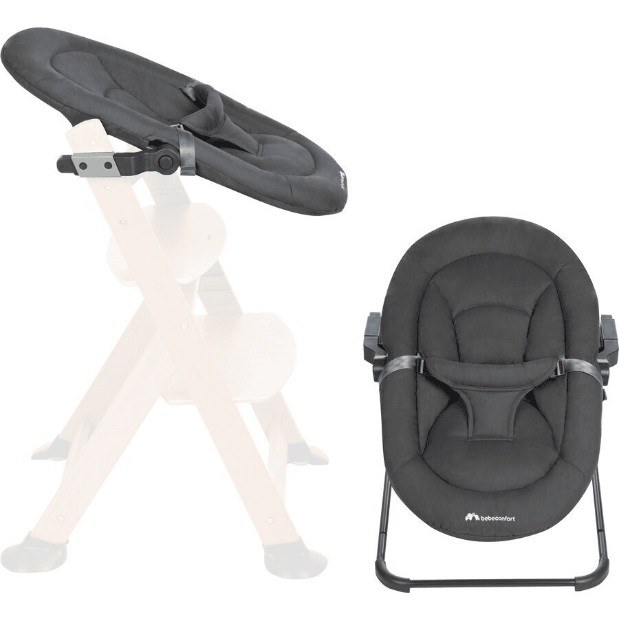 Gultukas Bebe Confort Timba Baby 2in1, Tinted Graphite цена и информация | Gultukai ir sūpynės | pigu.lt