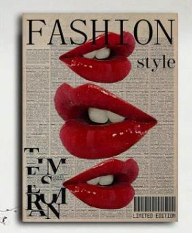 Reprodukcija Fashion style цена и информация | Reprodukcijos, paveikslai | pigu.lt
