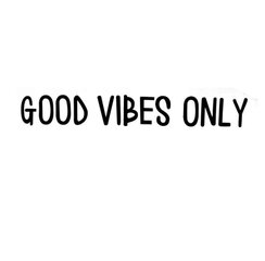 GOOD VIBES ONLY стикер стены цена и информация | Интерьерные наклейки | pigu.lt