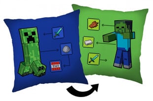 Dekoratyvinė pagalvė Minecraft kaina ir informacija | Dekoratyvinės pagalvėlės ir užvalkalai | pigu.lt