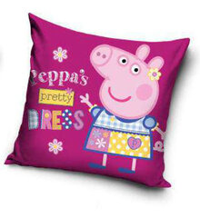 Декоративная подушка Peppa Pig Pretty  40x40 cm цена и информация | Декоративные подушки и наволочки | pigu.lt