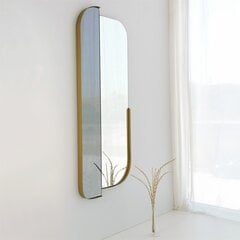 Зеркало Asir, 60х130 см, золотистый цена и информация | Зеркала | pigu.lt