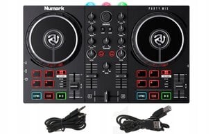 DJ пульт Numark Party Mix II со светодиодами цена и информация | DJ пульты | pigu.lt