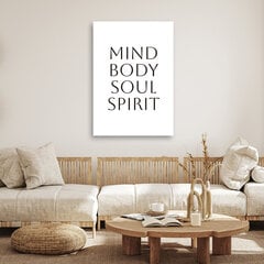 Reprodukcija Mind Body Soul Spirit kaina ir informacija | Reprodukcijos, paveikslai | pigu.lt