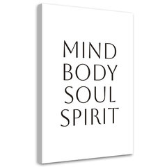 Reprodukcija Mind Body Soul Spirit kaina ir informacija | Reprodukcijos, paveikslai | pigu.lt