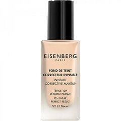Makiažo pagrindas Eisenberg Invisible Correct Makeup, SPF 25, 0S Natural Sand, 30 ml kaina ir informacija | Makiažo pagrindai, pudros | pigu.lt