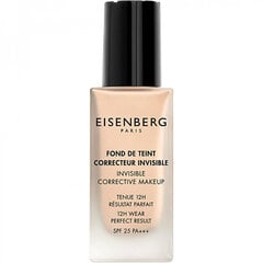 Makiažo pagrindas Eisenberg Invisible Correct Makeup, SPF 25, 04 Natural Tan, 30 ml kaina ir informacija | Makiažo pagrindai, pudros | pigu.lt