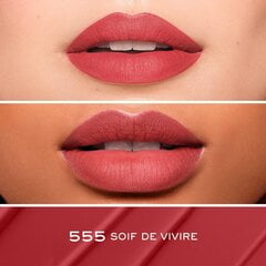 Губная помада Lancome L'Absolu Rouge Drama Ink, 555 Soif de Vivre, 6 мл цена и информация | Помады, бальзамы, блеск для губ | pigu.lt