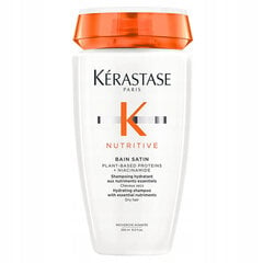 Šampūnas normaliems plaukams Kérastase Nutritive Bain Satin, 250ml цена и информация | Шампуни | pigu.lt