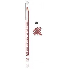 Lūpų kontūtų pieštukas Dermacol New Generation, 01 kaina ir informacija | Lūpų dažai, blizgiai, balzamai, vazelinai | pigu.lt