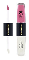 Lūpų dažai Dermacol 16H Lip Colour 2in1 1, 8 ml kaina ir informacija | Lūpų dažai, blizgiai, balzamai, vazelinai | pigu.lt