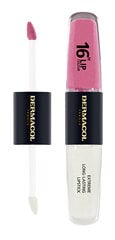 Lūpų dažai Dermacol 16H Lip Colour 2in1 4, 8 ml kaina ir informacija | Lūpų dažai, blizgiai, balzamai, vazelinai | pigu.lt