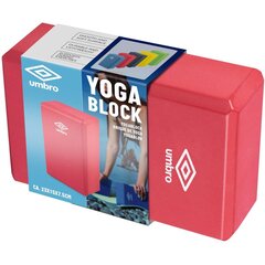 блок для упражнений йоги, розовый цена и информация | Товары для йоги | pigu.lt