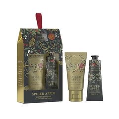 Kūno priežiūros rinkinys Scottish Fine Soaps Spiced Apple: kūno sviestas 50 ml + rankų kremas 30 ml kaina ir informacija | Kūno kremai, losjonai | pigu.lt