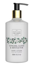 Rankų losjonas Scottish Fine Soaps Ginger,Clove & Mistletoe, 300 ml kaina ir informacija | Kūno kremai, losjonai | pigu.lt