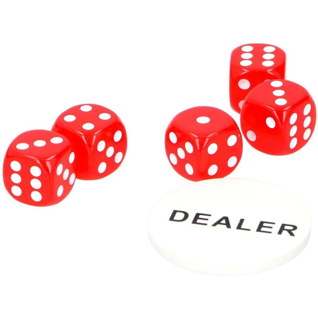Pokerio rinkinys dėkle kaina ir informacija | Azartiniai žaidimai, pokeris | pigu.lt
