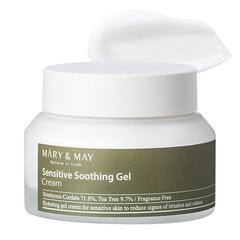 Raminantis veido kremas Mary&May Sensitive Soothing Gel Cream, 70 g kaina ir informacija | Veido kremai | pigu.lt