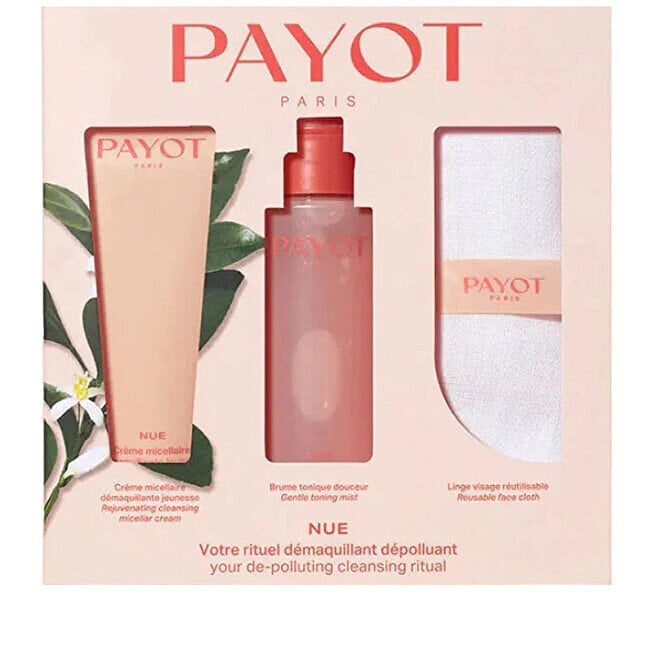 Kosmetikos rinkinys Payot Paris: micelinis valomasis makiažo kremas, 75 ml + veido ir paakių tonikas, 100 ml + makiažo valymo servetėlė kaina ir informacija | Veido prausikliai, valikliai | pigu.lt