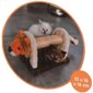 Kačių draskyklė Liūtas Cats Collection, 51x16x16 cm kaina ir informacija | Draskyklės | pigu.lt
