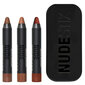 Lūpų pieštukų rinkinys Nudestix90 Nude Mini Lips, 3x2,5 g цена и информация | Lūpų dažai, blizgiai, balzamai, vazelinai | pigu.lt