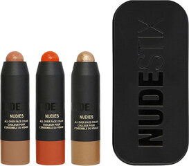 Bronzantų rinkinys Nude Stix Beachy Nudes, 3 vnt kaina ir informacija | Bronzantai, skaistalai | pigu.lt