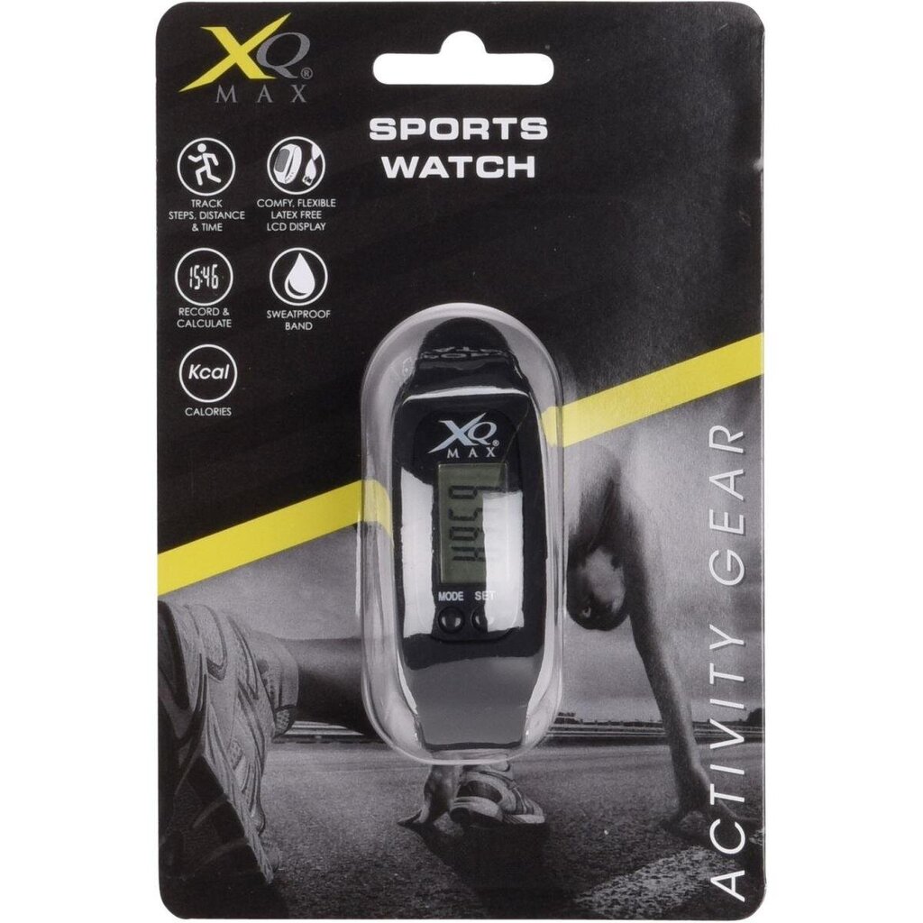 Sportinis laikrodis XQ Max, juodas цена и информация | Žingsniamačiai, chronometrai, širdies ritmo monitoriai | pigu.lt