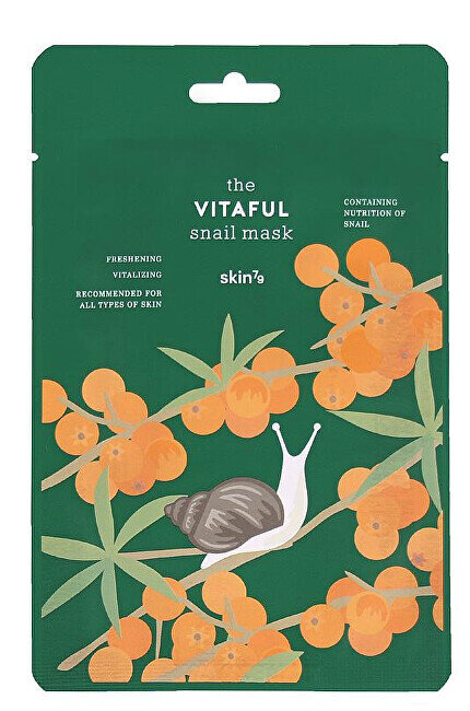 Veido kaukė Skin79 The Vitaful Snail, 20 ml kaina ir informacija | Veido kaukės, paakių kaukės | pigu.lt