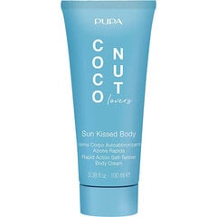 Savaiminio įdegio kremas Pupa Coconut Lovers Sun Kissed Body, 100 ml kaina ir informacija | Savaiminio įdegio kremai | pigu.lt