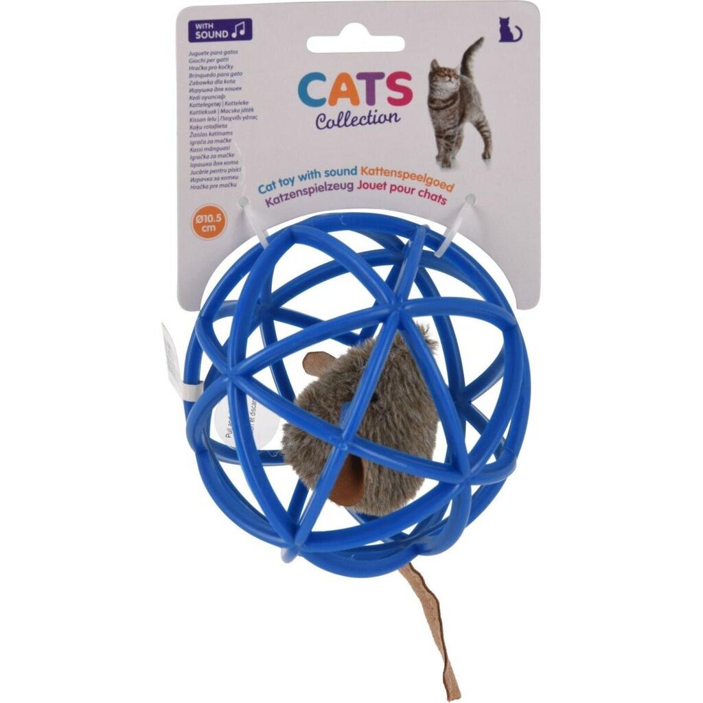 Katės žaislas Cats Collection, 11cm, mėlynas kaina ir informacija | Žaislai katėms | pigu.lt