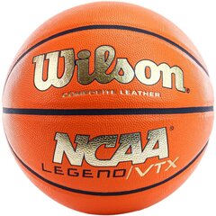 Баскетбольный мяч Wilson  NCAA Elevate VTX Оранжевый 7 цена и информация | Баскетбольные мячи | pigu.lt