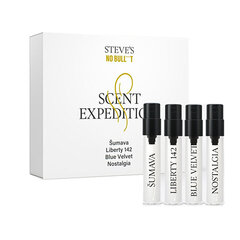 Kvapiojo vandens rinkinys Steve's EDP vyrams, 4x2 ml kaina ir informacija | Kvepalai moterims | pigu.lt