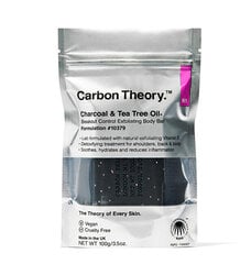 Мыло Carbon Theory Charcoal and Tea Tree Oil Breakout Control Exfoliating, 100 г цена и информация | Мыло | pigu.lt