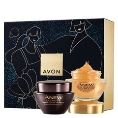Avon Anew Ultimate Supreme Set для женщин: крем для лица, 50 мл + эмульсия для лица, 50 мл цена и информация | Кремы для лица | pigu.lt