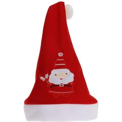 Kalėdų senelio kepurė, 30x40 cm kaina ir informacija | Karnavaliniai kostiumai | pigu.lt