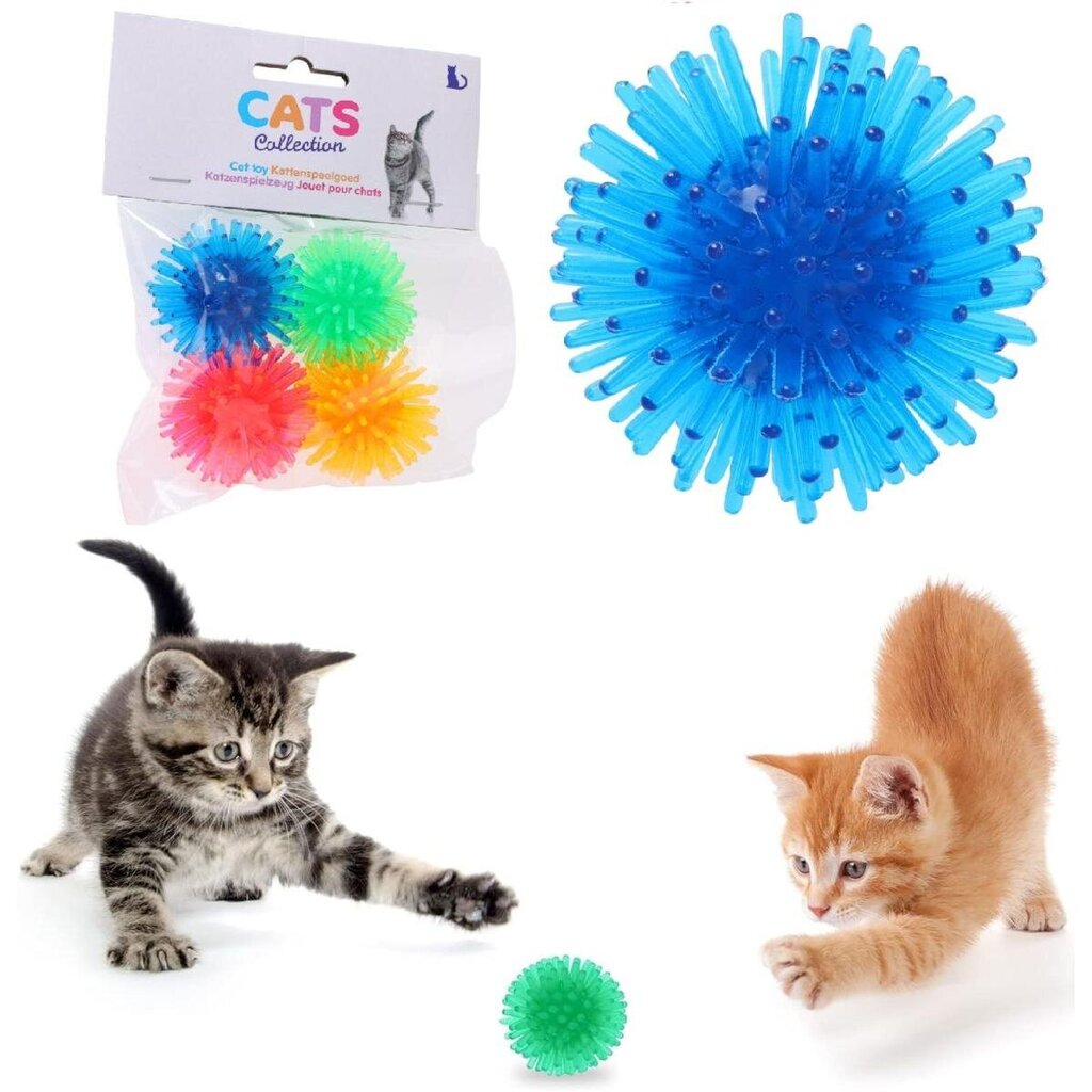 Katės žaislai Cats Collection, 4vnt цена и информация | Žaislai katėms | pigu.lt